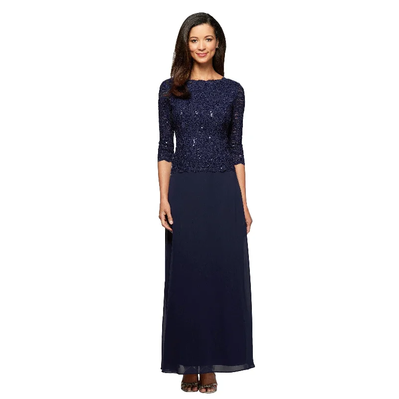 TightbuckleAlex Evenings AE112318 Mother of the Bride Long Dress