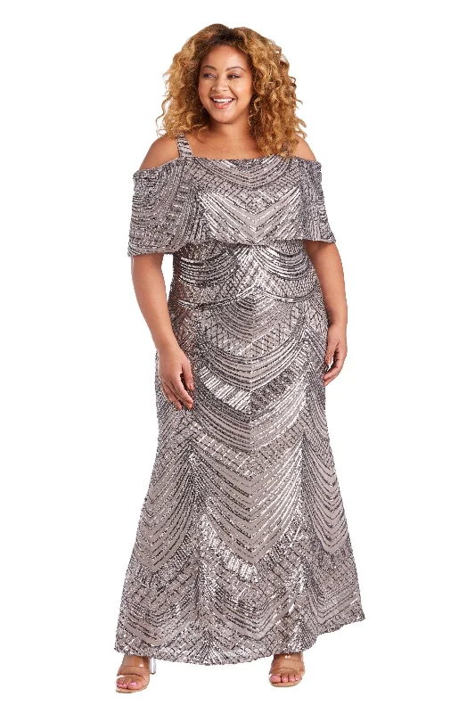 TightgameR&M Richards 7146W Plus Size Mother Of The Bride Dress