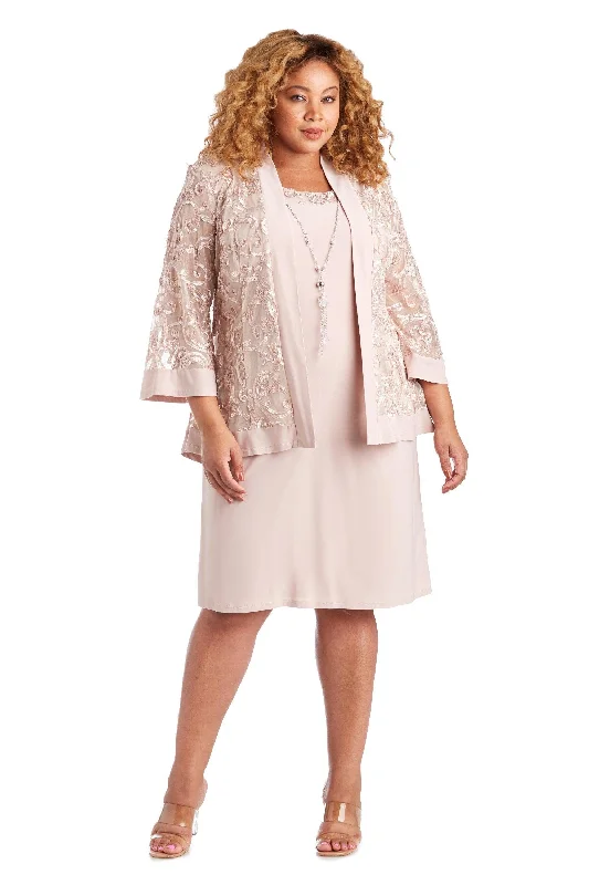 TightbraR&M Richards 7077W Short Plus Size Jacket Dress Sale