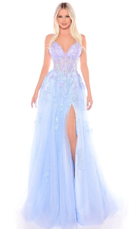 TightshipAmarra 88115 - Lace Prom Gown