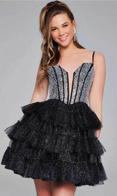 TightdressJovani 42457 - Sleeveless Sequin Cocktail Dress