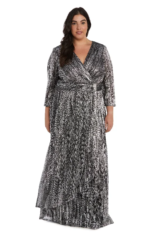 TightplanR&M Richards 2761W Plus Size Long Formal Dress