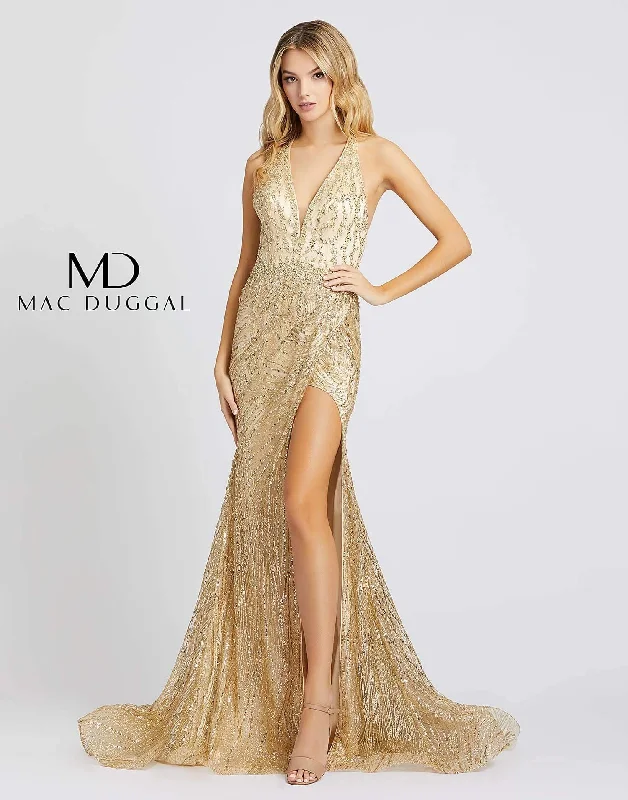 TightmelodyMac Duggal Prom Long Formal Mermaid Evening Dress