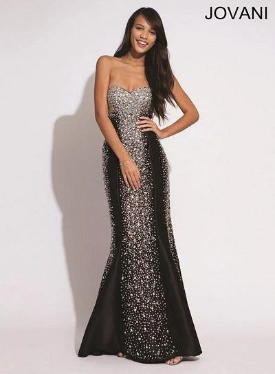 TightspotJovani 91151 Strapless Long Mermaid Gown