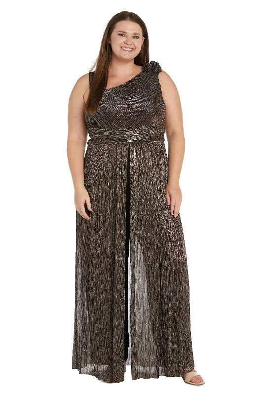 TightcircleR&M Richards 9628W Formal Plus Size Jumpsuit