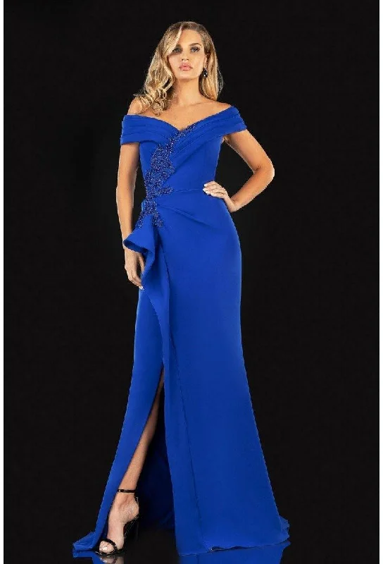 TightfitTerani Couture 2021M2986 Off Shoulder Formal Long Dress Sale