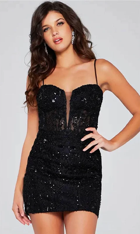 TightnetworkJovani 40498 - Embellished Sheath Cocktail Dress