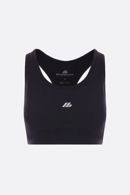 Outdoor jacketActivewear stretch jersey sports bra