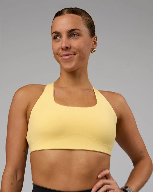 Lightweight teeAspire Sports Bra - Lemon