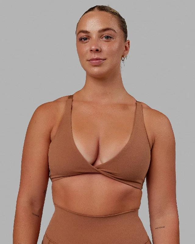 Gym vestNimble Sports Bra - Brick