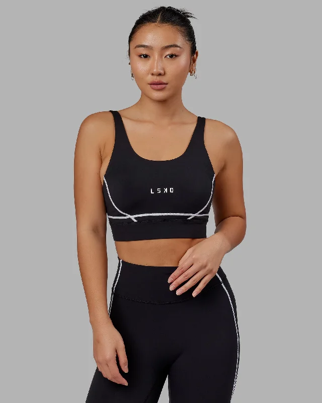 Gym hoodiePulse Sports Bra - Black