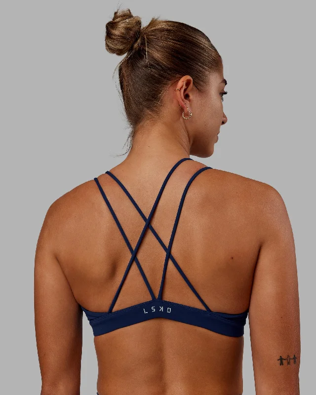 Gym jacketPursue Sports Bra - Midnight Blue