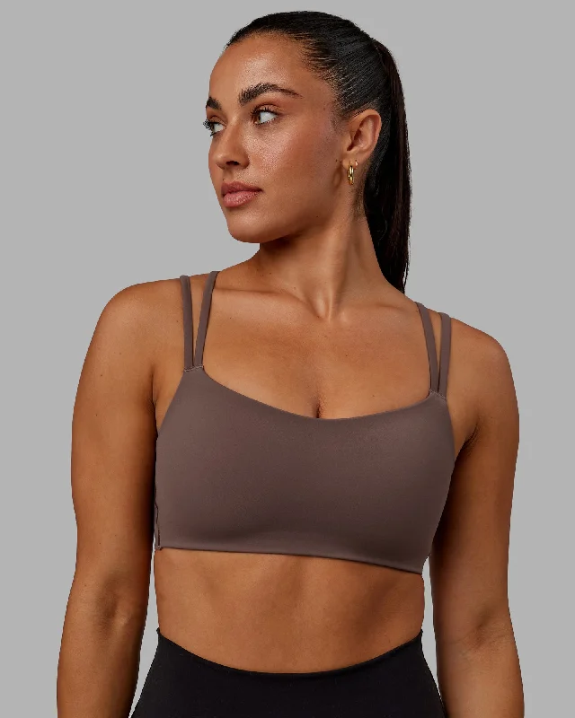 Reflective hoodieVantage Sports Bra - Peppercorn