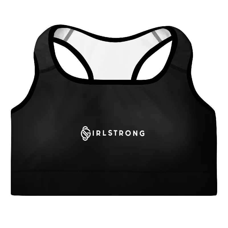 Windproof vestELEVATED ESSENTIALS, GS LOGO THE PERFECT PADDED SPORTS BRA BLACK