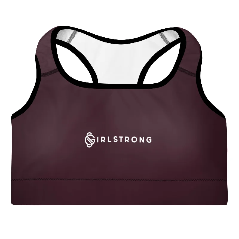 Compression vestELEVATED ESSENTIALS, GS LOGO THE PERFECT PADDED SPORTS BRA CABERNET