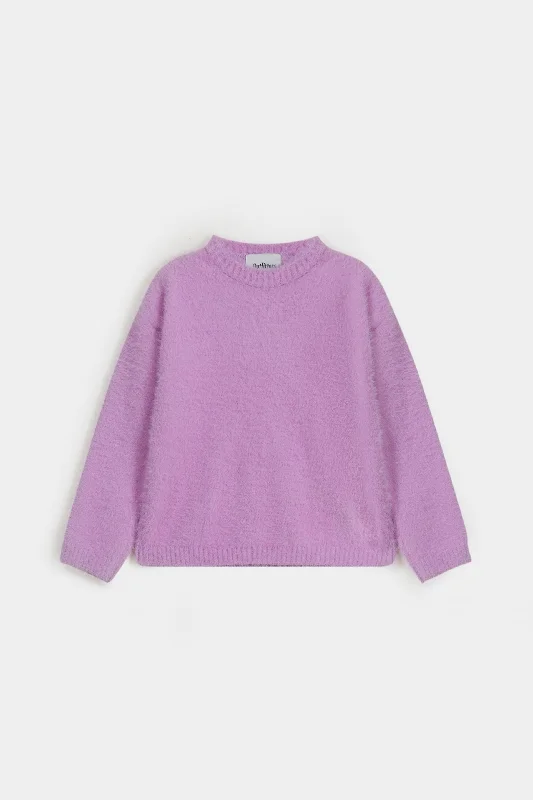 Streetwear Knit TopsBasic Crew Neck Sweater