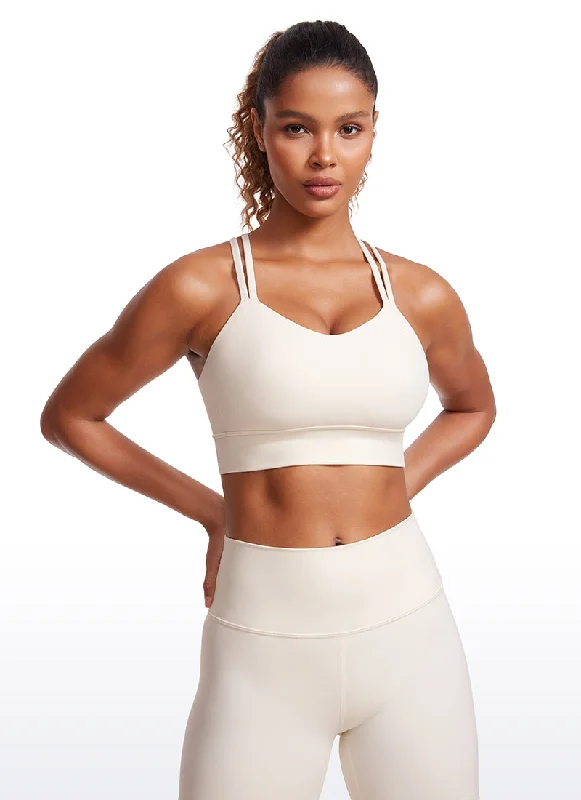 Training jacketButterluxe Molded cups Criss Cross Sports Bra