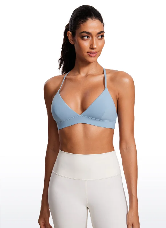 Reflective jacketNakedfeel Double Lined Triangle Strappy Sports Bra