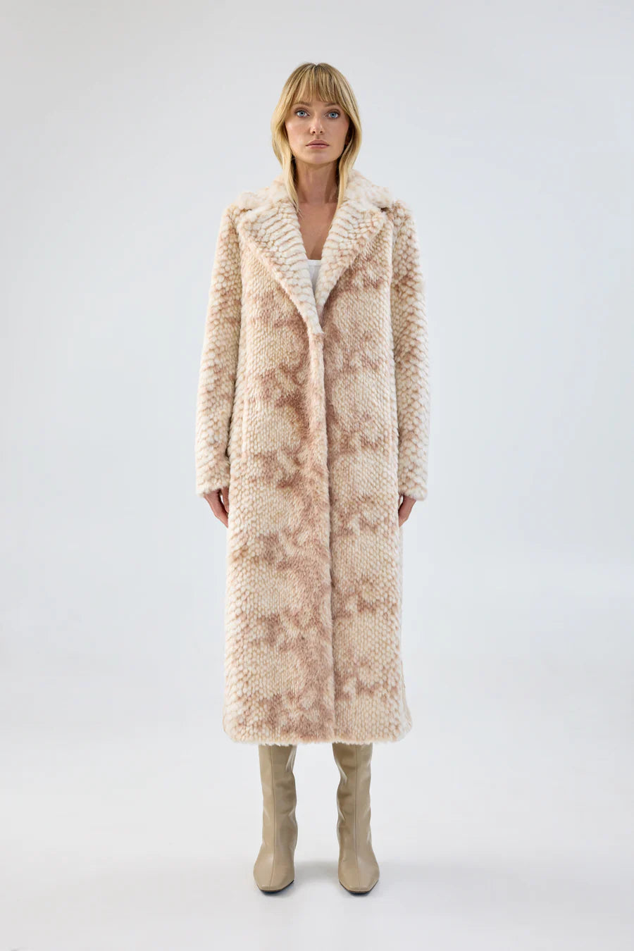 Organic Cotton Knit TopsMontmartre Coat | Blonde