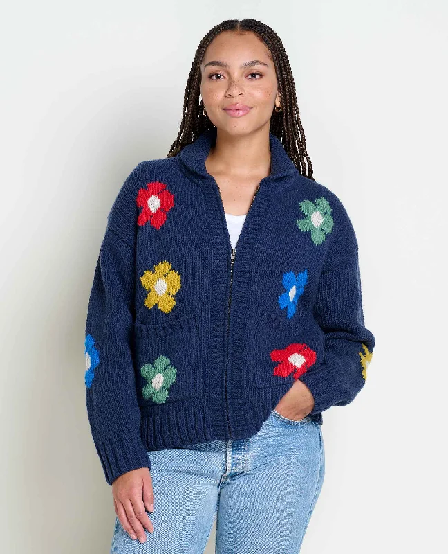 Spring Knit TopsNitsa Zip Cardigan