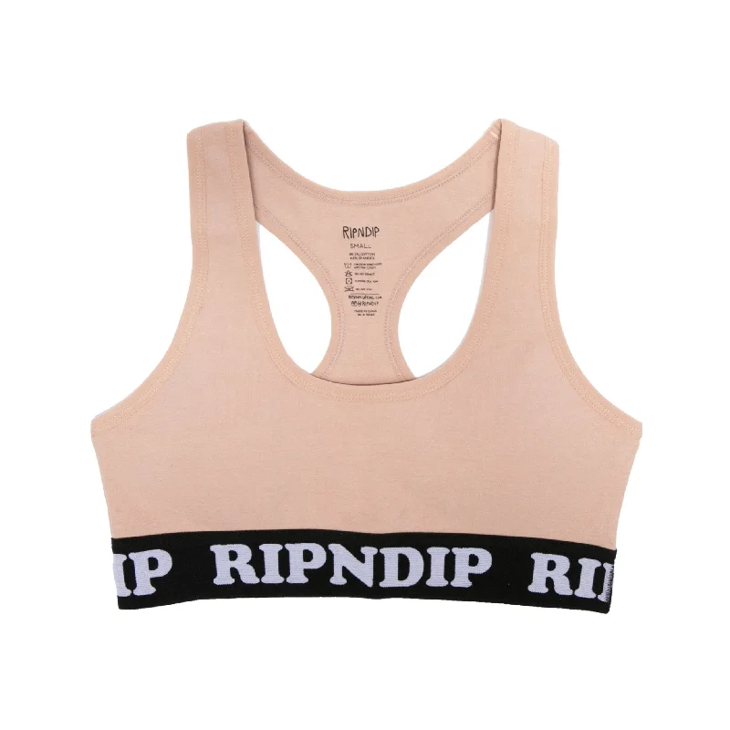 Compression tankPeeking Nermal Sports Bra (Blush)