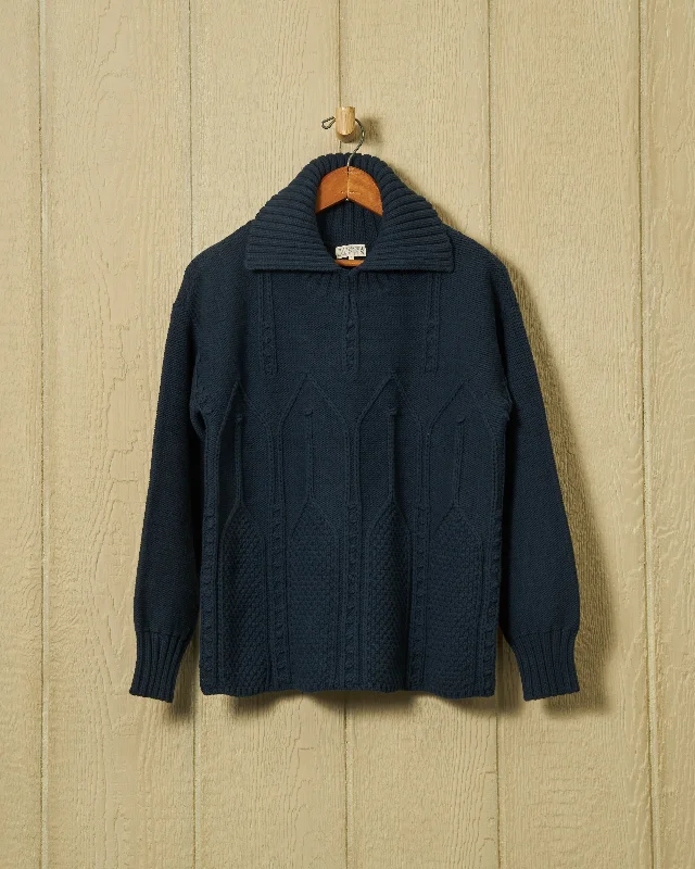 Work Knit TopsShoreline Sweater in Navy