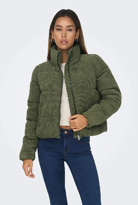 Fringed JacketsONLY NEWDOLLY CORDUROY PUFFER JACKET