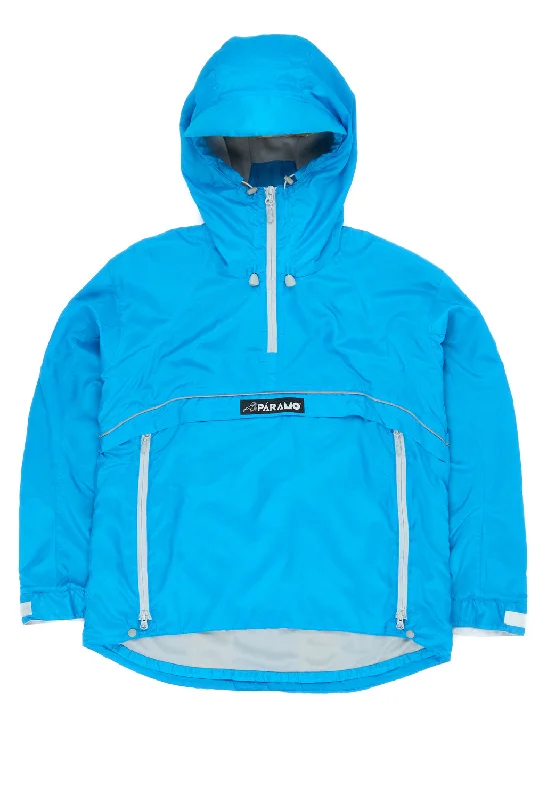 Zippered JacketsParamo Womens Velez Adventure Light Smock - Neon Blue / Fog Grey