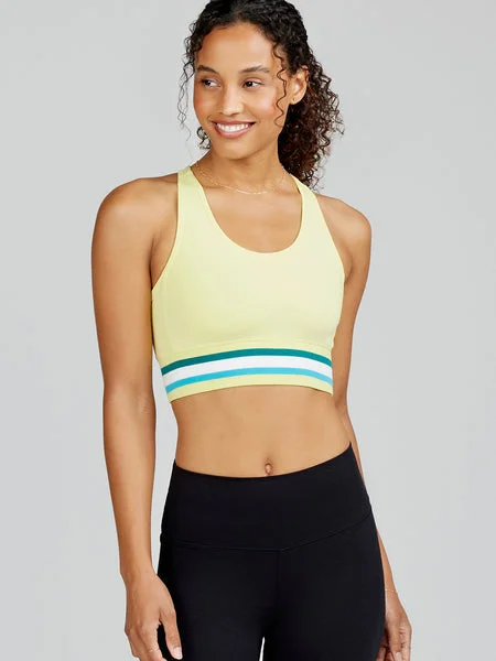 Reflective vestTasc Womens Allways Stripe Sports Bra