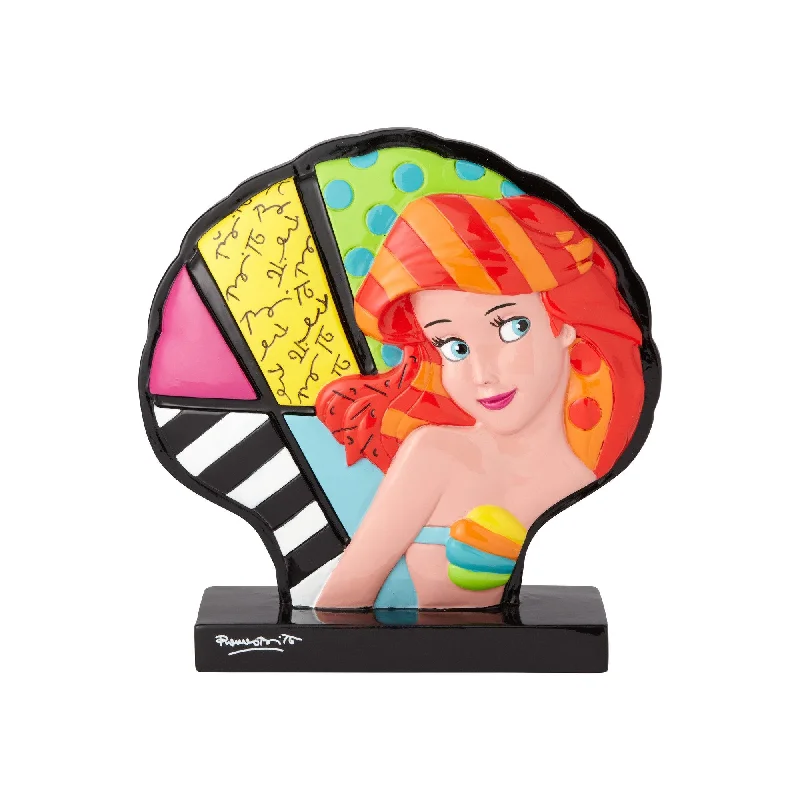 Disney Ariel Shell Figurine by Romero Britto