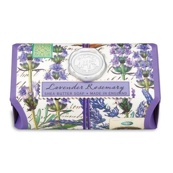 Michel Design Lavender Rosemary Large Bath Soap Bar