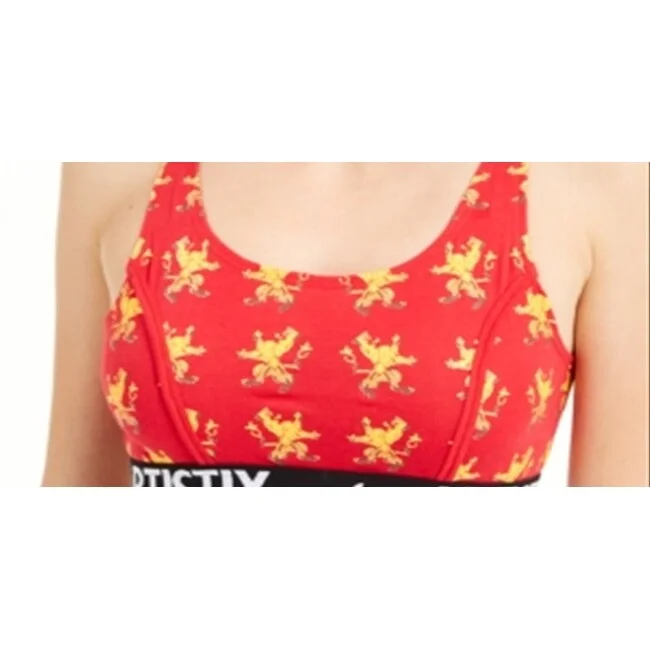 Windproof jacketArtistix Junior's Printed Logo Band Sports Bra Red Size X-Large