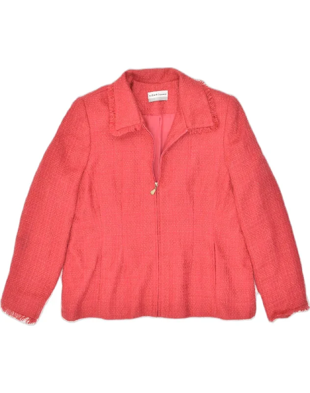 BlazercolorALFRED DUNNER Womens Petite Blazer Jacket UK 18 XL Pink