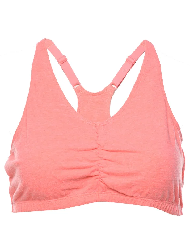 Training tankSalmon Pink Sports Bra - S