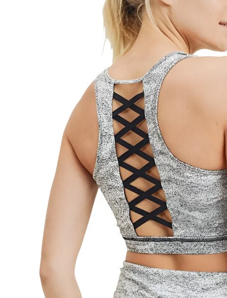 Gym hoodieMono B Sandstorm Racerback Sports Bra AT2855