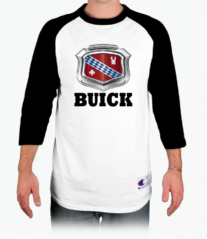 Beaded T-ShirtsBuick 1950 Raglan Baseball T-Shirt