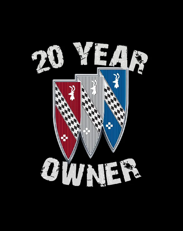 Boat Neck T-ShirtsBuick Owner 20 Anniversary T-Shirt