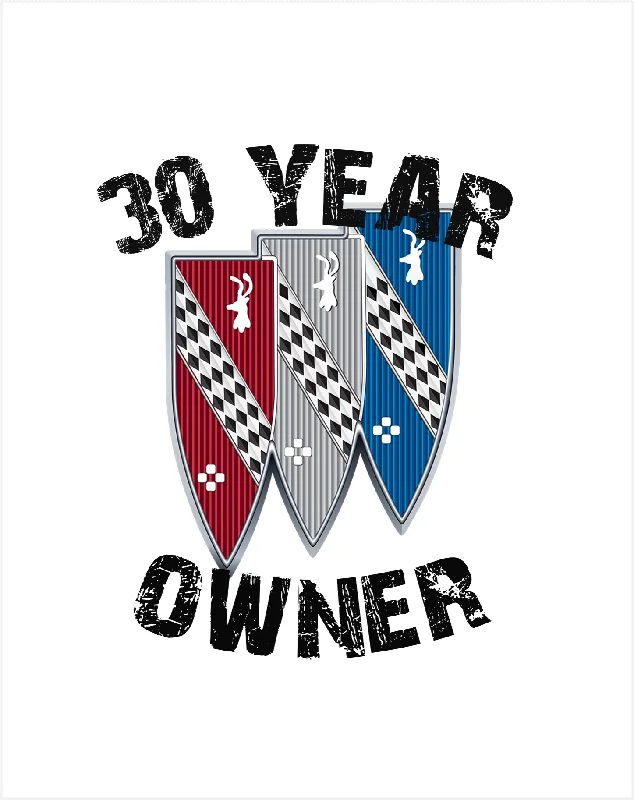 Slim Fit T-ShirtsBuick Owner 30 Anniversary T-Shirt