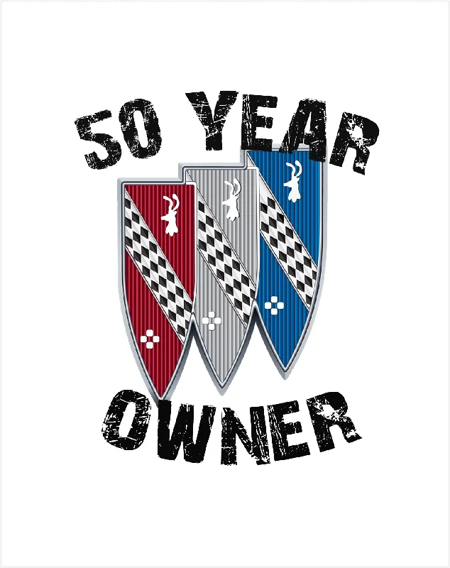 Vintage T-ShirtsBuick Owner 50 Anniversary T-Shirt