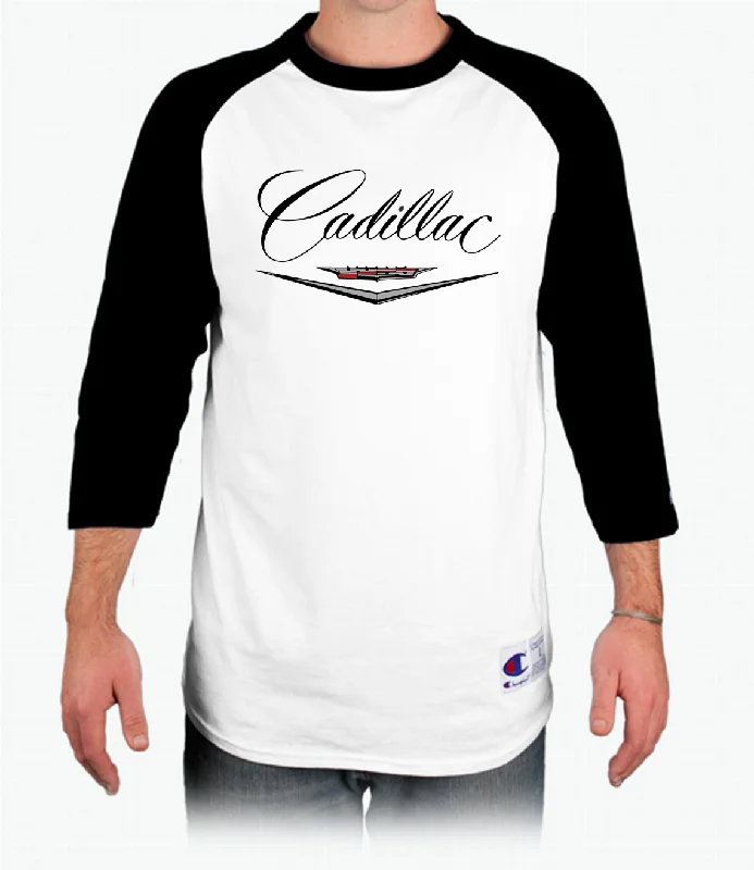 Oversized T-ShirtsCadillac 50's Raglan Baseball T-Shirt