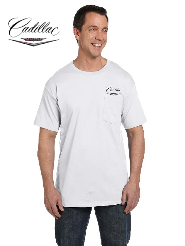 Sequined T-ShirtsCadillac 50's Pocket T-shirt (embroidered logo on front)