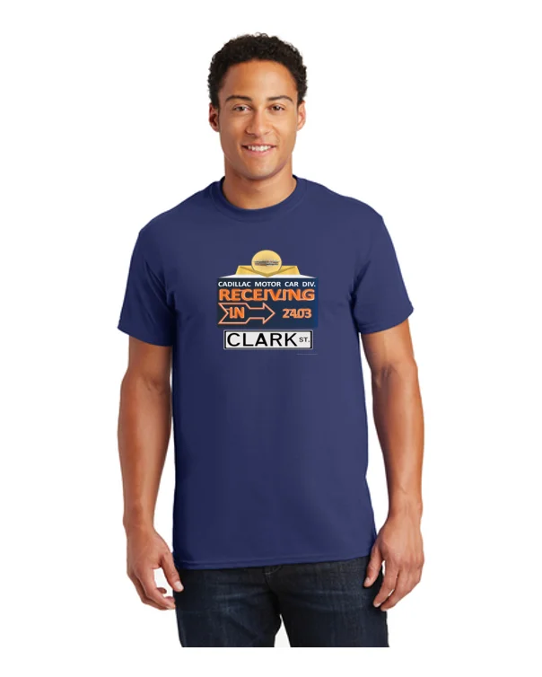 Fringed T-ShirtsCadillac Clark Street Receiving Sign T-Shirt