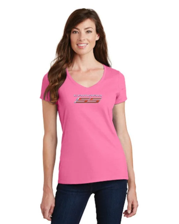 Layered T-ShirtsCamaro 2010 SS LADIES V-NECK T-shirt