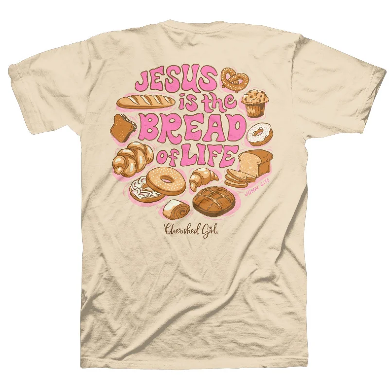 French Terry T-ShirtsCherished Girl Womens T-Shirt Bread Of Life