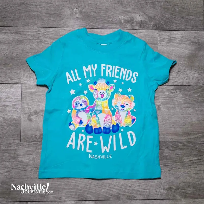 Luxury T-ShirtsToddler "All My Friends Are Wild Nashville" T-Shirt