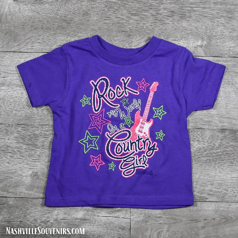 Mesh T-ShirtsCountry Girl Nashville Toddlers T-Shirt