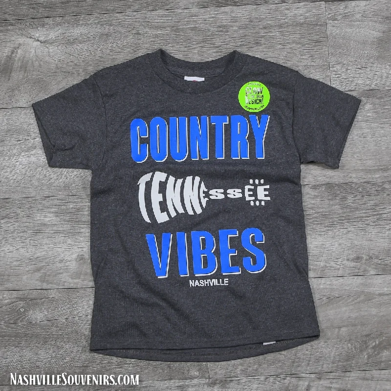 Organic Cotton T-ShirtsCountry Tennessee Vibes Nashville Youth T-Shirt