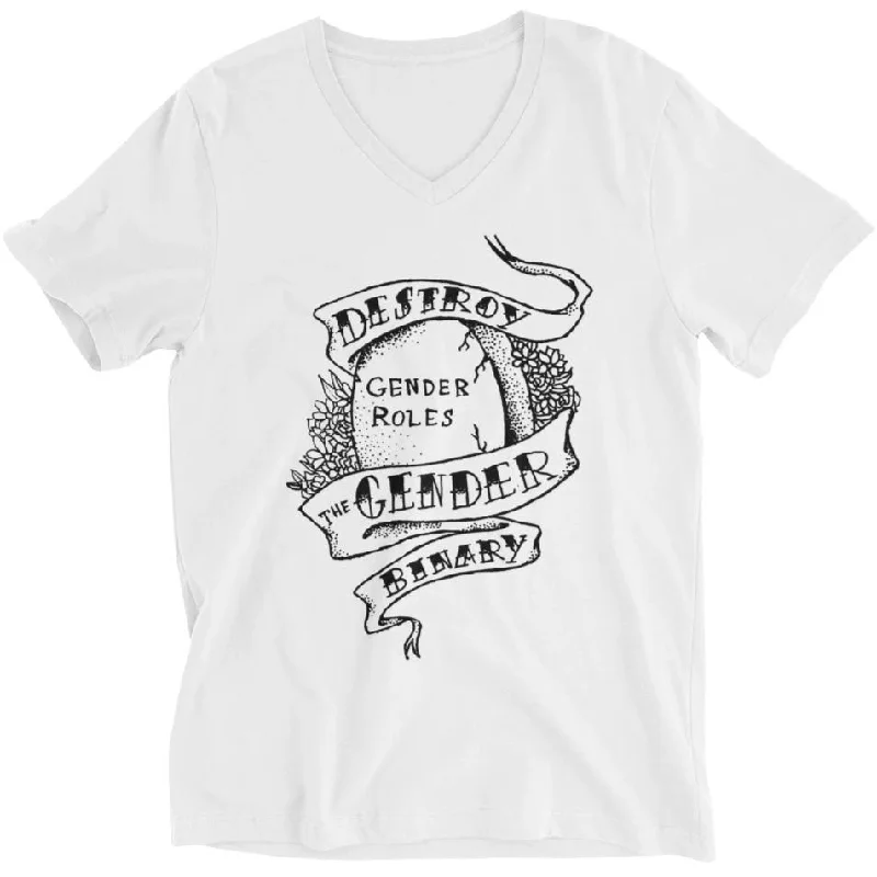 Velvet T-ShirtsDestroy The Gender Binary -- Unisex T-Shirt