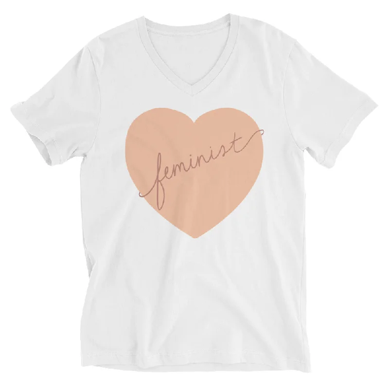 Longline T-ShirtsFeminist Heart -- Unisex T-Shirt