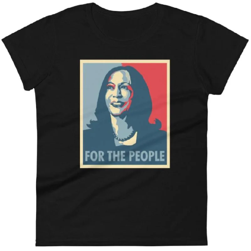 Graphic T-ShirtsFor The People, Kamala Harris -- Women's T-Shirt